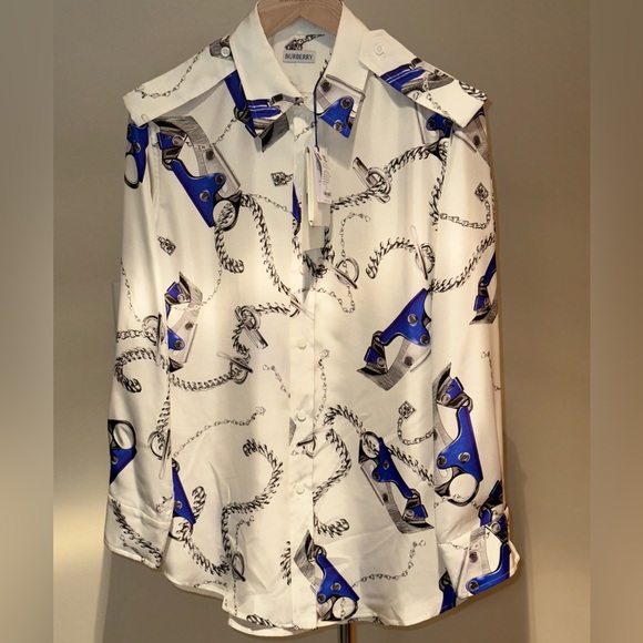 Knight Hardware Silk Shirt - new with tags, unworn - Picture 3 of 7